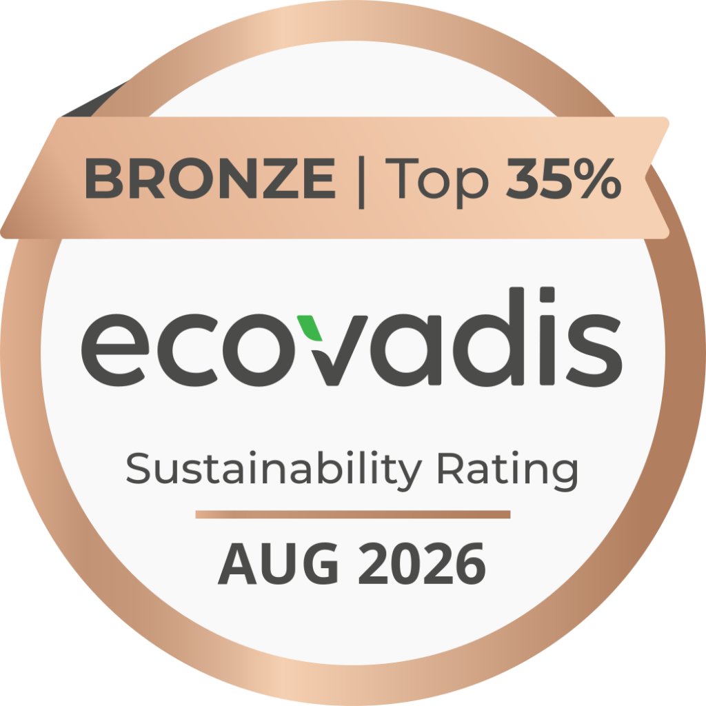 EcoVadis Bronze Medal - August 2026